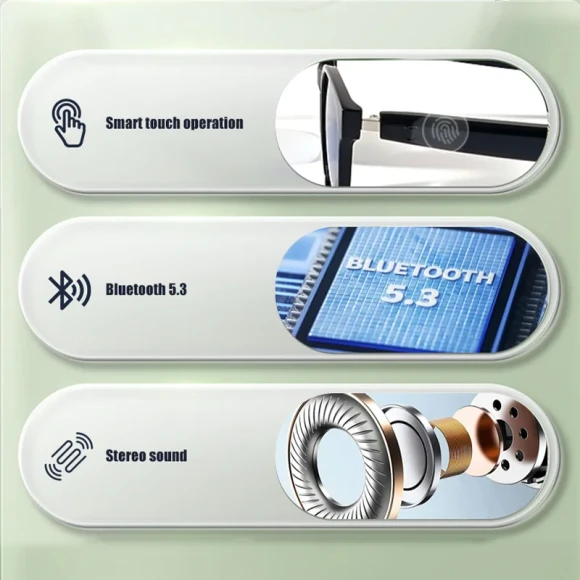 Bluetooth Smart Glasses — Smart Glasses, LIGE