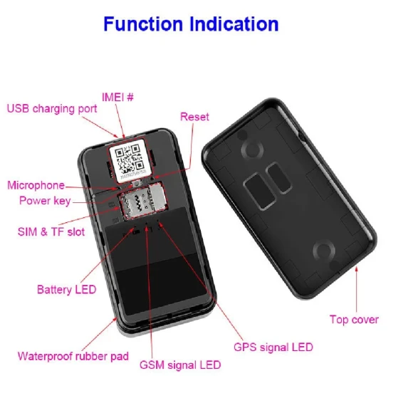 Long Standby Magnetic GPS Tracker for Vehicles — Dog GPS Tracker
