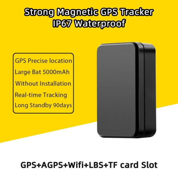 Long Standby Magnetic GPS Tracker for Vehicles — Dog GPS Tracker