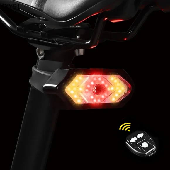 Wireless Remote Turn Signal Lights — Smart Bike Light