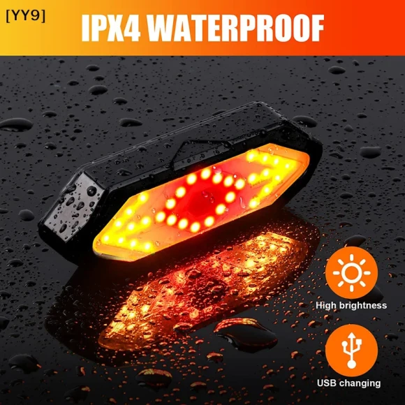 Wireless Remote Turn Signal Lights — Smart Bike Light