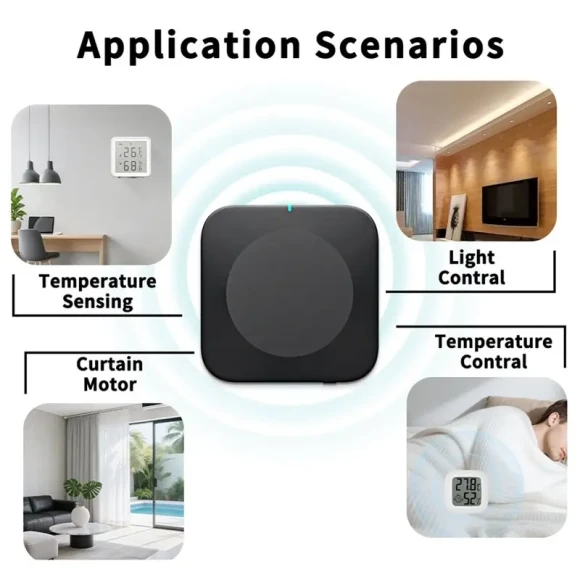 Zigbee Wireless Bluetooth Gateway Home Automation Bridge — Smart Home Hub, Tuya