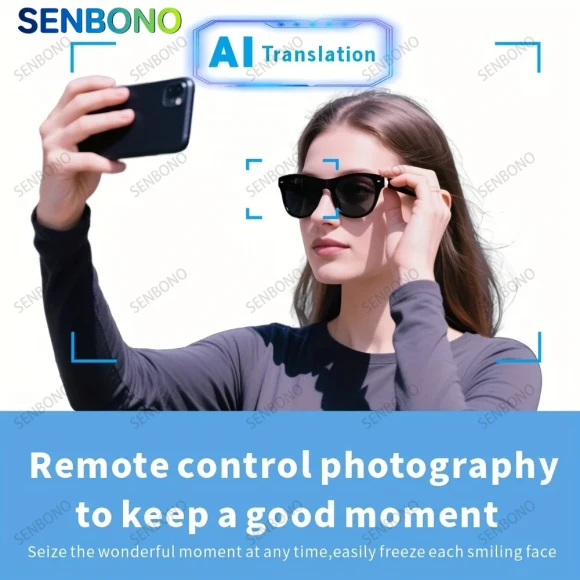 AI Translation Smart Glasses — Smart Glasses, Senbono