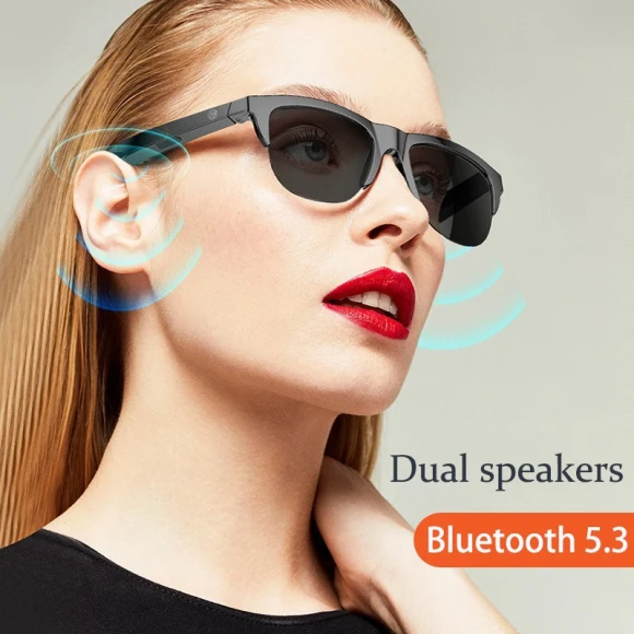F06 Smart Bluetooth Glasses with Wireless Earphones and AI Translation — Smart Glasses, UTHAI