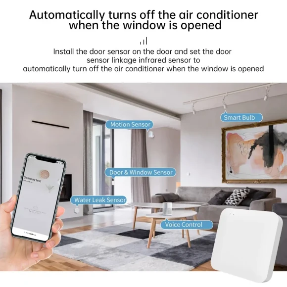 Multi-Mode ZigBee Bluetooth Gateway Hub — Smart Home Hub, Tuya