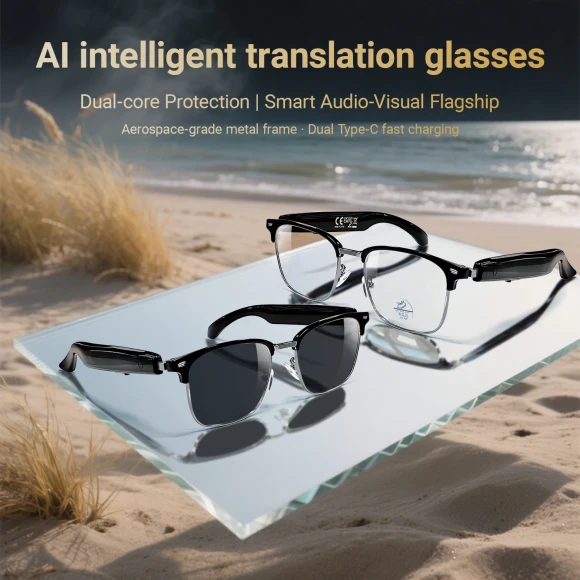 Smart AI Translation Glasses — Translator Device
