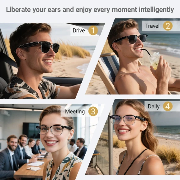 Smart AI Translation Glasses — Translator Device