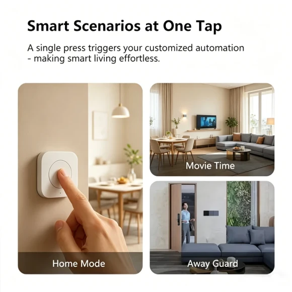 Wireless Mini Switch Sensor — Smart Home Hub, Aqara