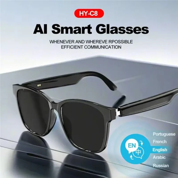 AI Chat Smart Sunglasses — Translator Device