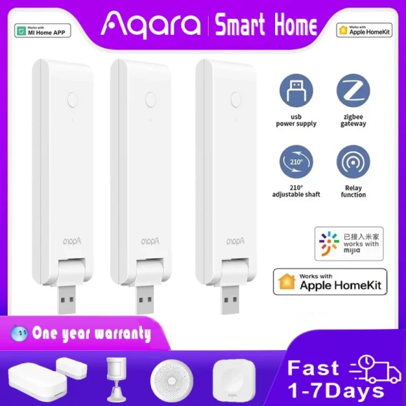 Smart Gateway Zigbee 3.0 USB Hub — Smart Home Hub, Aqara
