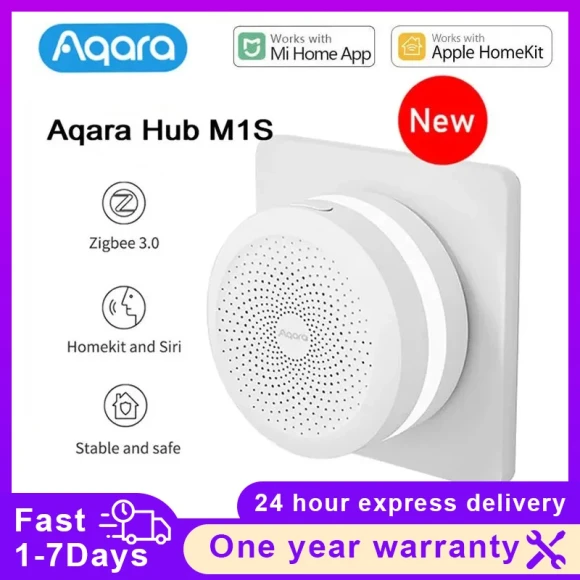 Smart Hub Gateway with RGB Night Light — Smart Home Hub, Aqara