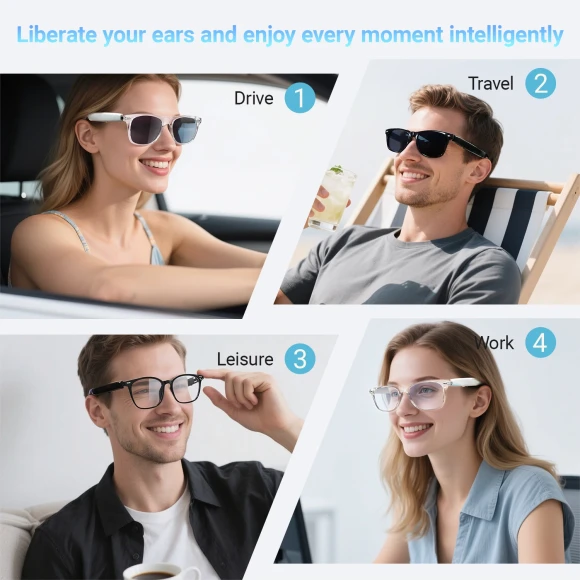Translation+AI Smart Glasses — Smart Glasses, KOIPSSE