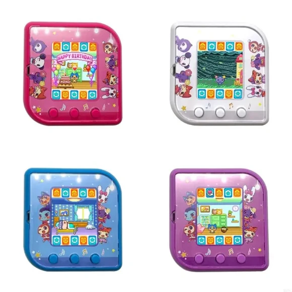 Virtual Pet Retro Cyber Funny 2 Games Machine — Robot Pet