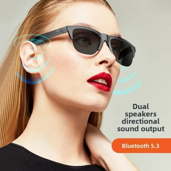 AI Translation Smart Glasses with Bluetooth Call Headset and UV Protection Sunglasses — Smart Glasses