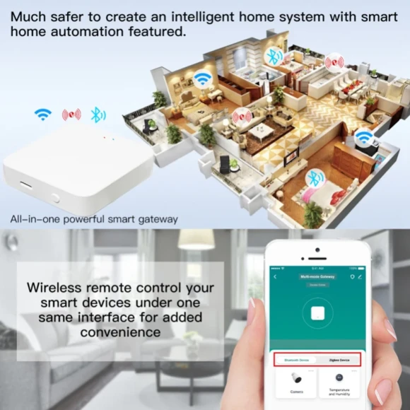 Multi-Mode Smart Gateway Hub — Smart Home Hub, Tuya