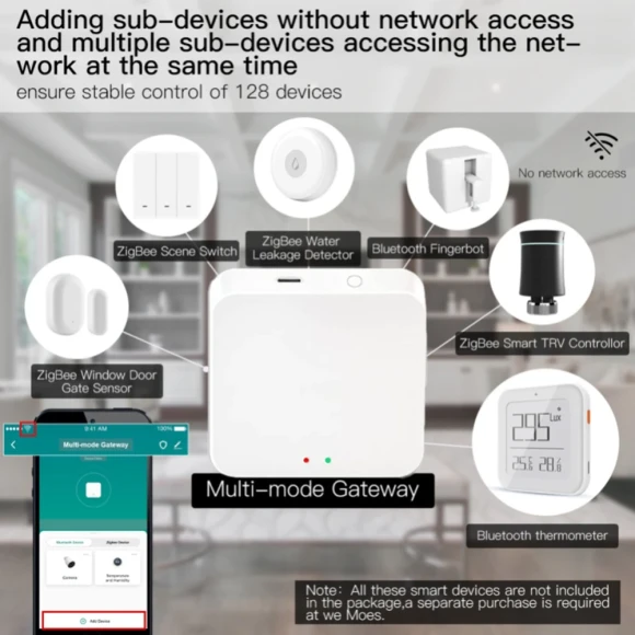 Multi-Mode Smart Gateway Hub — Smart Home Hub, Tuya