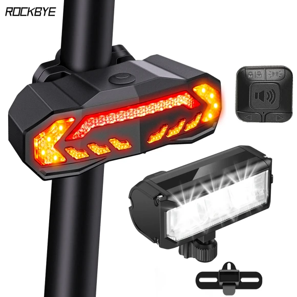 Smart Bike Rear Light with Turn Signal — Smart Bike Light, Rockbye