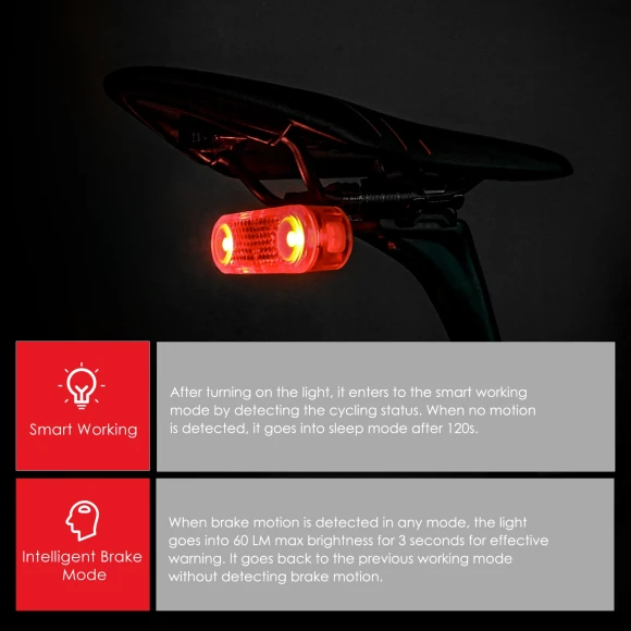 Smart Bike Taillight — Smart Bike Light, Gaciron