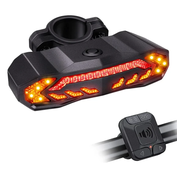 Smart Bike Turn Signal and Tail Light with Horn — Smart Bike Light