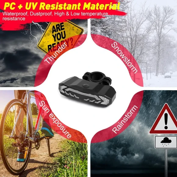Smart Bike Turn Signal and Tail Light with Horn — Smart Bike Light
