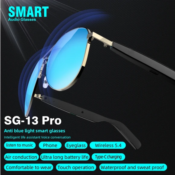 Smart Bluetooth Glasses — Smart Glasses