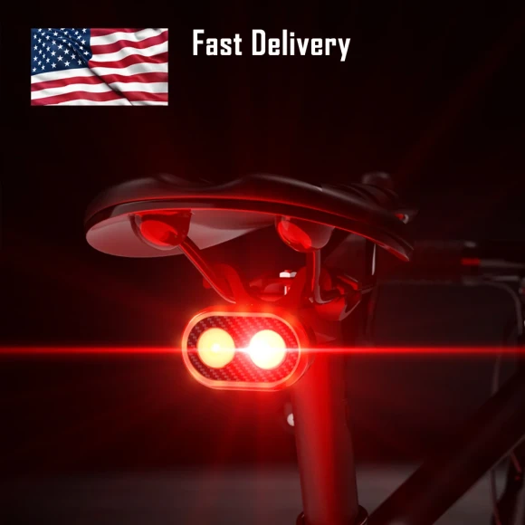 Smart Brake Sensing Bike Tail Light — Smart Bike Light, CYCLAMI