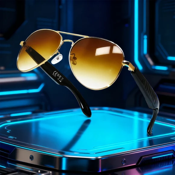 AI Translation Bluetooth Smart Sunglasses — Smart Glasses, Lenovo