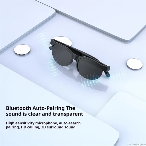 AI Translation Glasses with Wireless Earphones — Translator Device