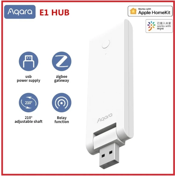 E1 Zigbee Hub USB Smart Gateway — Smart Home Hub, Aqara