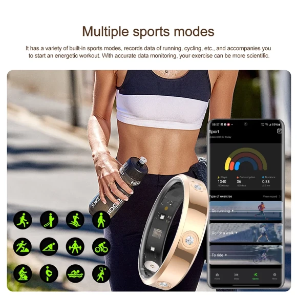 Slim Design Health Smart Ring — Smart Ring
