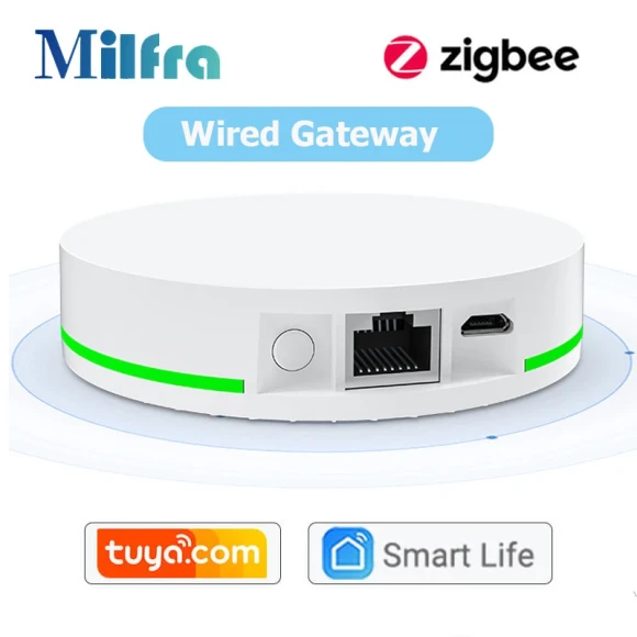 Smart Hub Wired Gateway Home Bridge Voice Remote Controller — Smart Home Hub, Milfra