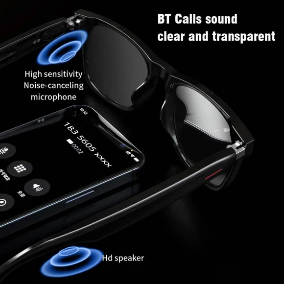 Open Ear Music Hands-Free Calling Smart Glasses — Smart Glasses, Senbono