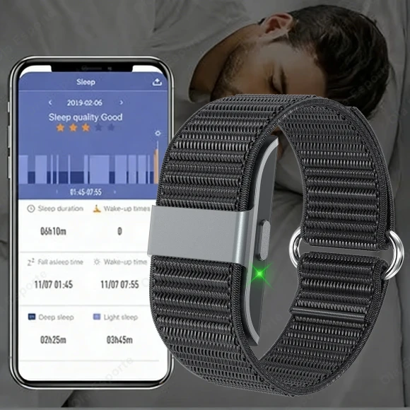 Smart Wristband with Health Monitor — Fitness Tracker