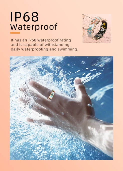 Waterproof Smart Ring Health Monitor — Smart Ring