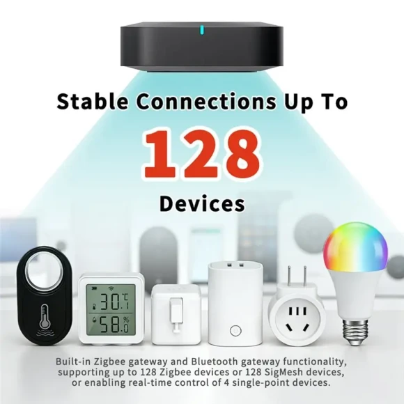 Zigbee Wireless Bluetooth Gateway — Smart Home Hub, Tuya