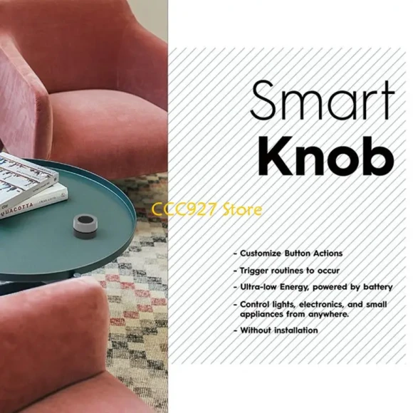Zigbee Wireless Switch Button Controller — Smart Button Pusher