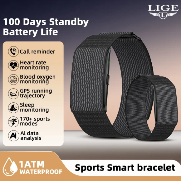Smart Wristband — Fitness Tracker, LIGE