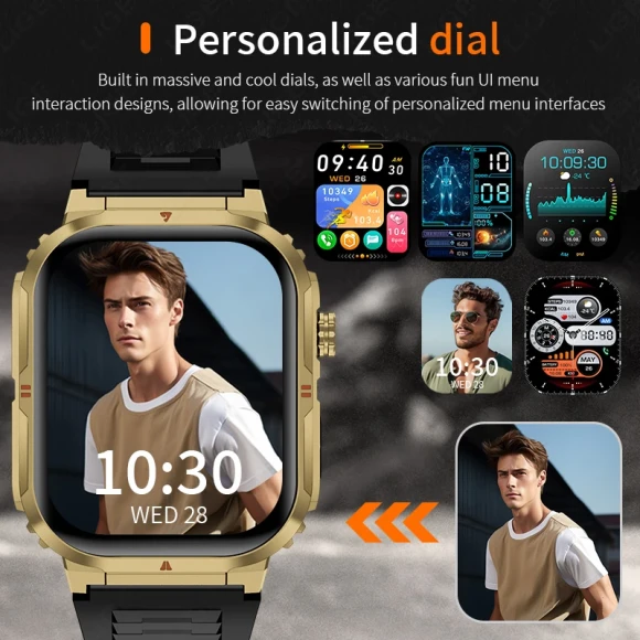 Luxury Smart Watch — Fitness Tracker, LIGE