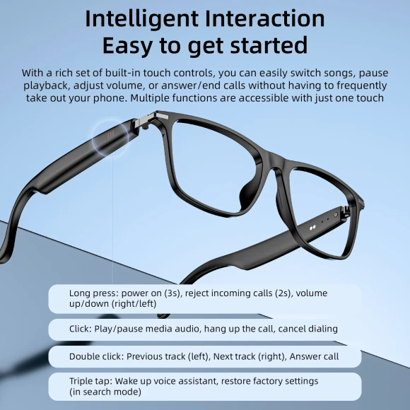 Smart Audio Glasses — Smart Glasses, LOKMAT