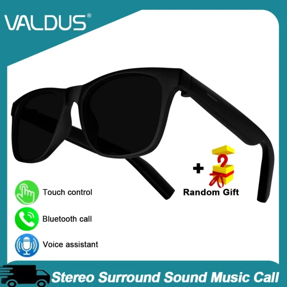 Smart Glasses with Touch Control and Bluetooth Call — Smart Glasses, Valdus