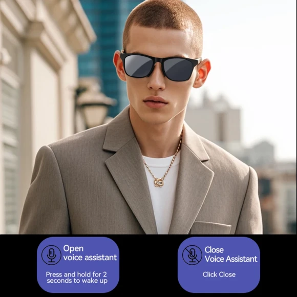Smart Glasses with Touch Control and Bluetooth Call — Smart Glasses, Valdus