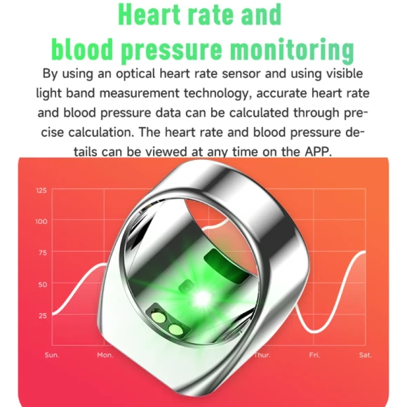 Smart Ring with Heart Rate and Sleep Monitoring — Smart Ring