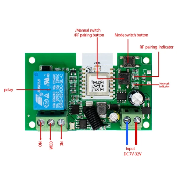 Smart Switch Relay Gateway — Smart Switch, Tuya