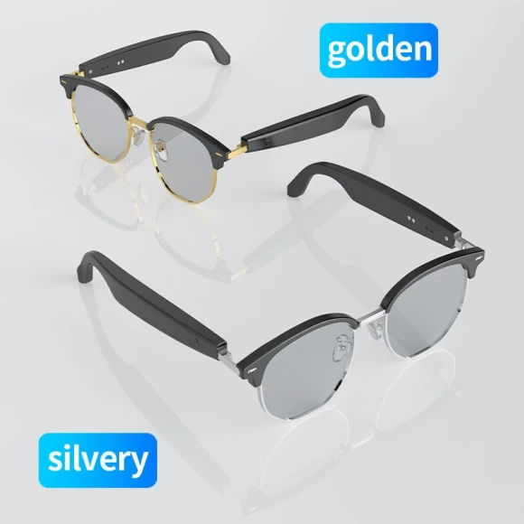 Bluetooth Smart Glasses With AI Translation Photochromic Lens Waterproof Multi-functional Sunglasses for Outdoor Driving — Smart Glasses, Lenovo