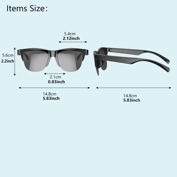Bluetooth Smart Glasses with Audio Call and Music — Smart Glasses