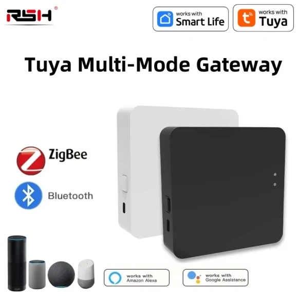 Multi-Mode ZigBee Bluetooth Gateway Hub — Smart Home Hub, Tuya
