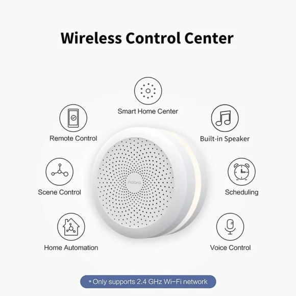 Smart Hub Gateway with RGB Night Light — Smart Light Bulb, Aqara