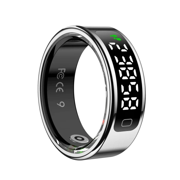 Smart Ring with Display Screen and Health Monitoring — Smart Watch