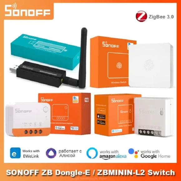 Zigbee Dongle-E — Smart Light Bulb, Sonoff