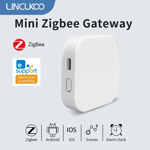 Zigbee Gateway Hub Mini Smart Bridge — Smart Home Hub, Lincukoo